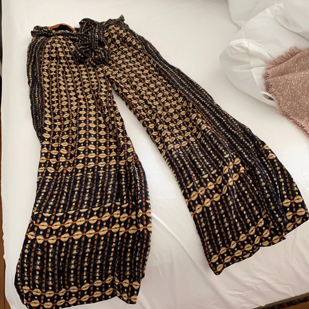 Anthropologie Wide leg pants